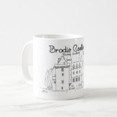 Brodie Castle, Moray, Schotland Koffiemok (Voorkant links)