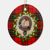 Brodie Clan Badge & Tartan Persoonlijke mas Keramisch Ornament (Links)