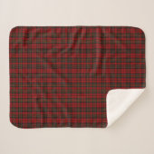 Brodie Clan Plaid Sherpa Fleece Deken (Voorkant (horizontaal))
