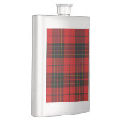 Brodie clan tartan red black plaid flacon (Rechts)