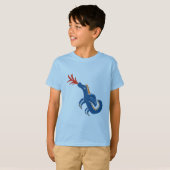 brodie dragon blue 1 t-shirt (Voorkant volledig)
