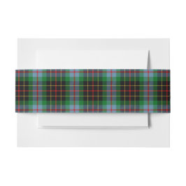 Brodie Hunting Schotse Tartan Belly Band Uitnodigingen Wikkel