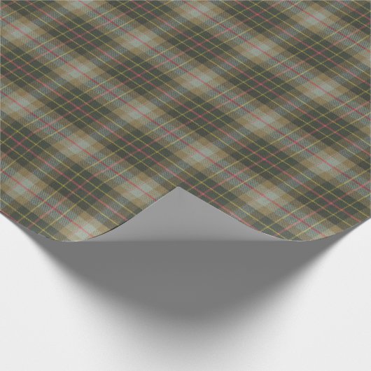 Brodie Hunting Weathered Original Scottish Tartan Cadeaupapier (Hoek)