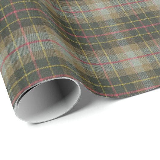 Brodie Hunting Weathered Original Scottish Tartan Cadeaupapier (Rol Hoek)