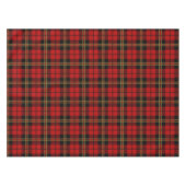 Brodie Red Scottish Clan Tartan Patroon Tafelkleed (Voorkant (Horizontaal))