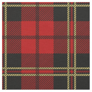 Brodie Red Scottish Clan Tartan Stof