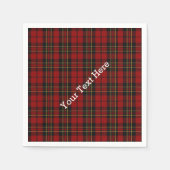 Brodie Tartan Plaid Papieren servetten (Voorkant)