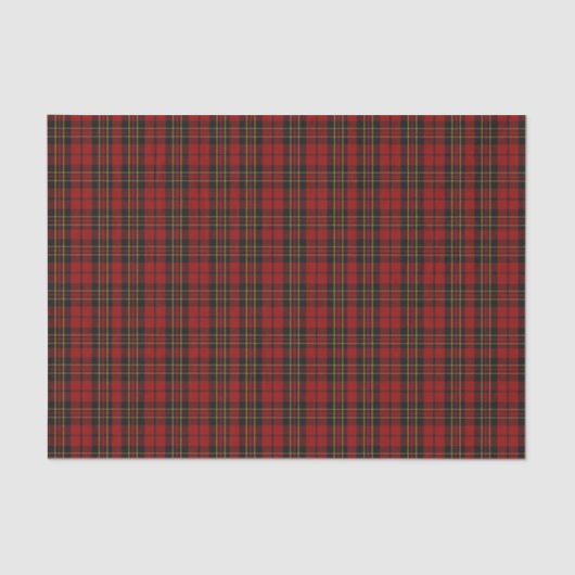 Brodie Tartan Plaid Tissue Paper Tissuepapier (Voorkant)