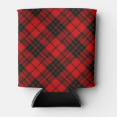 Brodie tartan red black plaid blikjeskoeler (Voorkant)