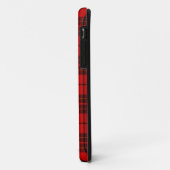Brodie tartan red black plaid Case-Mate iPhone case (Achterkant/links)