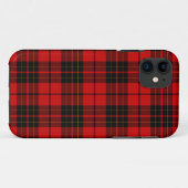 Brodie tartan red black plaid Case-Mate iPhone case (Achterkant (horizontaal))