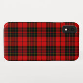 Brodie tartan red black plaid Case-Mate iPhone case (Achterkant (horizontaal))