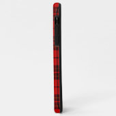 Brodie tartan red black plaid Case-Mate iPhone case (Achterkant/links)