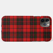 Brodie tartan red black plaid Case-Mate iPhone case (Achterkant (horizontaal))