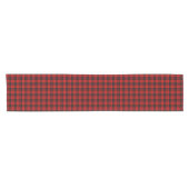 Brodie tartan red black plaid korte tafelloper (Horizontaal)