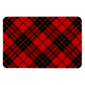 Brodie tartan red black plaid magneet (Horizontaal)