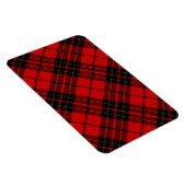 Brodie tartan red black plaid magneet (Rechterzijde)