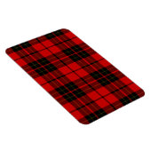 Brodie tartan red black plaid magneet (Rechterzijde)