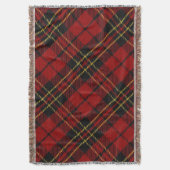 Brodie Tartan Throw Blanket Deken (Voorkant Verticaal)