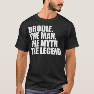 BrodieBrodie Naam Brodie Voornaam T-shirt