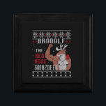 Brodolf de rode neus Gainzer lelijke trui Christus Cadeaudoosje<br><div class="desc">Brodolf De Rode Neus Gainzer Lelijke Trui Kerst Gym</div>