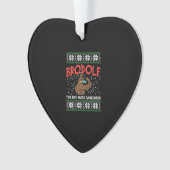 Brodolf in maskerspier ornament (voorkant)