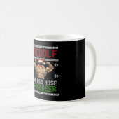 Brodolf-kerstrenrendiersport Koffiemok (Voorkant rechts)