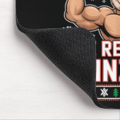 Brodolf The Red Nosed Gainzdeer Funny Xmas Gym Out Muismat (Hoek)