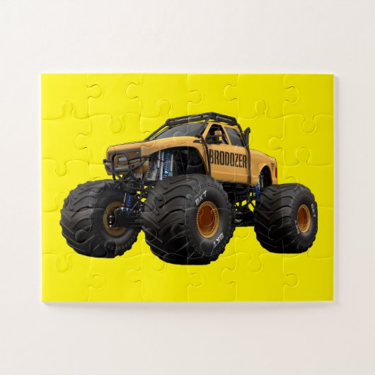 brodozer legpuzzel (Horizontaal)