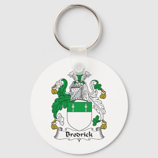 Brodrick Family Crest Sleutelhanger (Voorkant)