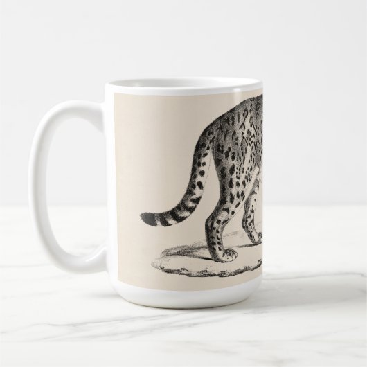 Brodtmann Leopard Sketch Koffiemok (Links)