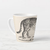 Brodtmann Leopard Sketch Latte Mok (Linkerhoek)