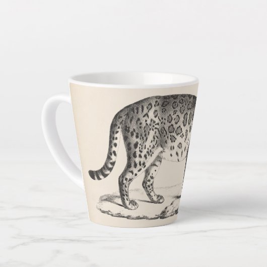 Brodtmann Leopard Sketch Latte Mok (Linkerhoek)