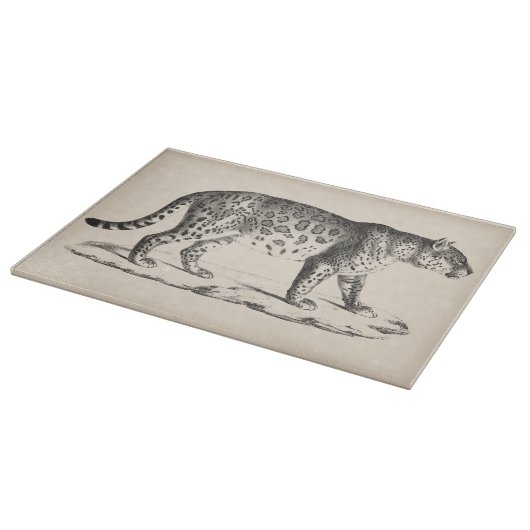 Brodtmann Leopard Sketch Snijplank (Hoek)
