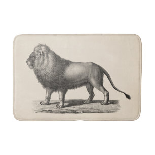 Brodtmann Lion Sketch Badmat
