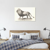 Brodtmann Lion Sketch Canvas Afdruk (Insitu (Slaapkamer))