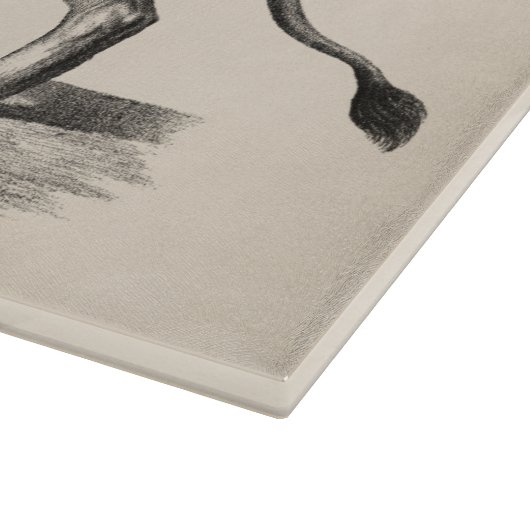 Brodtmann Lion Sketch Snijplank (Hoek)