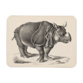 Brodtmann Rhinoceros Sketch Magneet (Horizontaal)