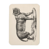 Brodtmann Tiger Sketch Magneet (Verticaal)