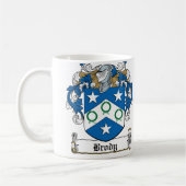 Brody Family Crest Koffiemok (Links)