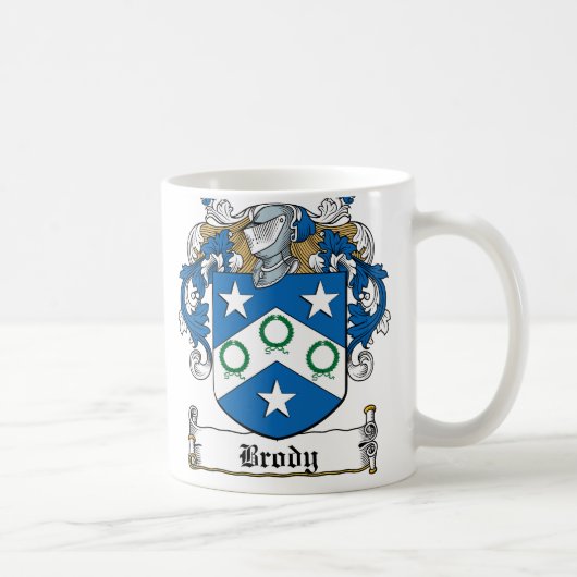 Brody Family Crest Koffiemok (Rechts)