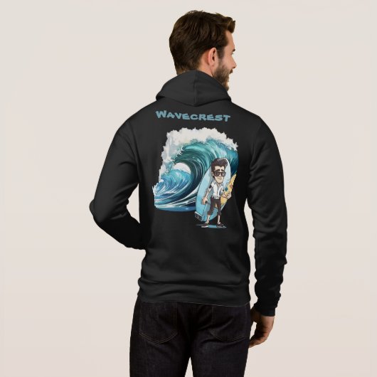 Brody Ocean Wavecrest Hoodie (Achterkant volledig)