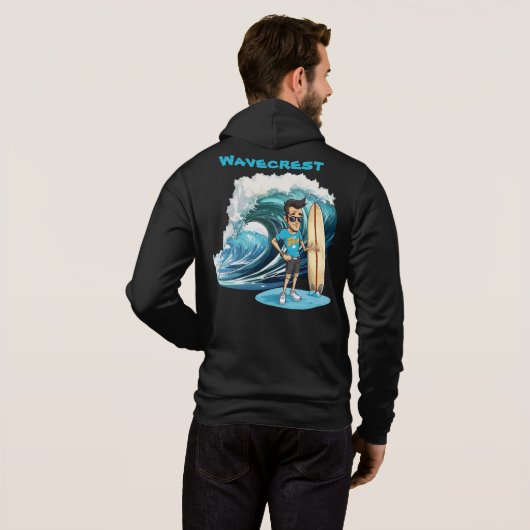 Brody Ocean Wavecrest Hoodie (Achterkant volledig)