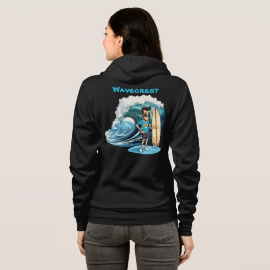 Brody Ocean Wavecrest Hoodie (Achterkant volledig)