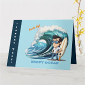Brody Ocean Wavecrest Kaart (Gele Bloem)