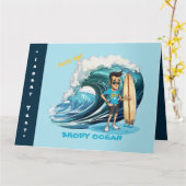 Brody Ocean Wavecrest Kaart (Gele Bloem)