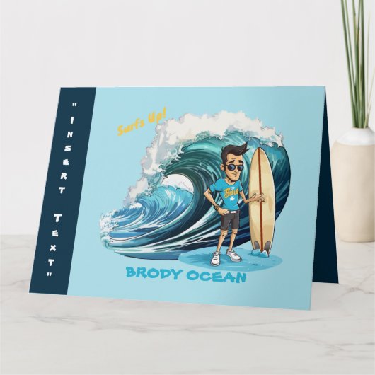 Brody Ocean Wavecrest Kaart (Voorkant)