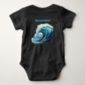 Brody Ocean Wavecrest Romper (Achterkant)