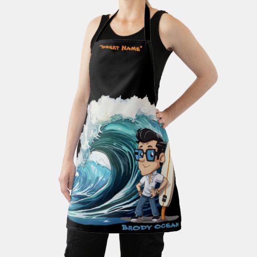 Brody Ocean Wavecrest Schort (Insitu)