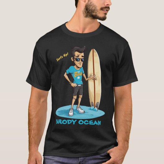 Brody Ocean Wavecrest T-shirt (Voorkant)